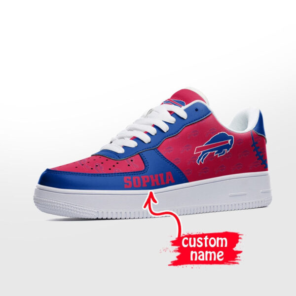 Tubopro Buffalo Bills NFL Air Low-Top Sneakers Shoes For Men And Women - Image 2