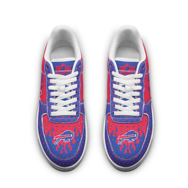 Tubopro Buffalo Bills NFL Air Low-Top Sneakers Shoes For Men And Women - Image 2