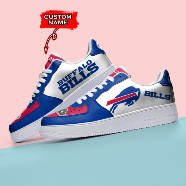 Tubopro Buffalo Bills NFL Air Low-Top Sneakers Shoes For Men And Women - Image 3