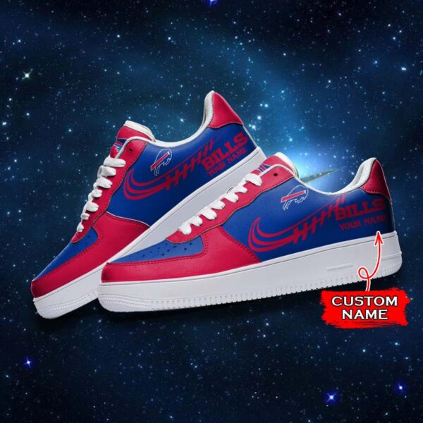Tubopro Buffalo Bills NFL Air Low-Top Sneakers Shoes For Men And Women - Image 3