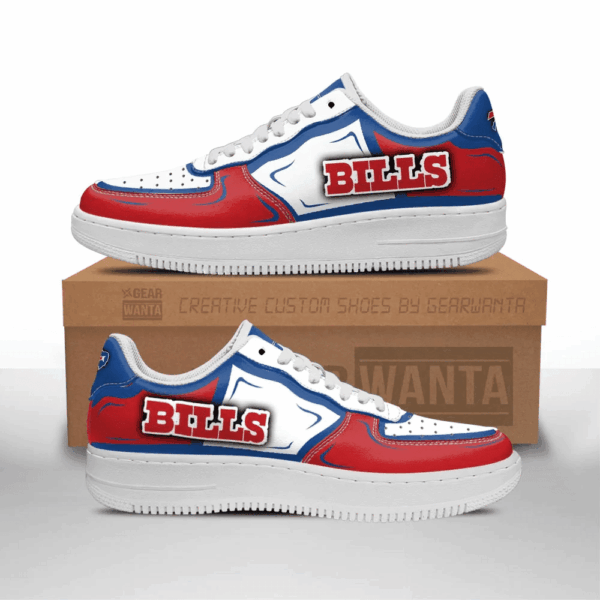 Tubopro Buffalo Bills NFL Air Low-Top Sneakers Shoes For Men And Women