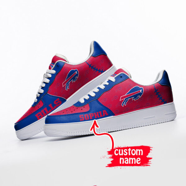 Tubopro Buffalo Bills NFL Air Low-Top Sneakers Shoes For Men And Women - Image 3