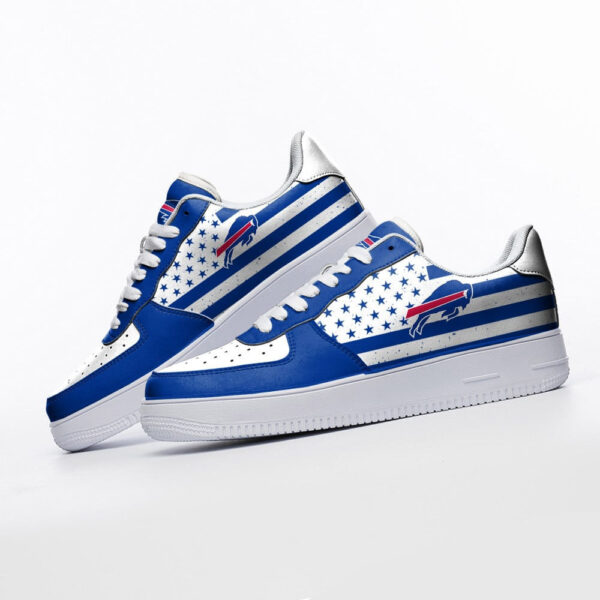 Tubopro Buffalo Bills NFL Air Low-Top Sneakers Shoes For Men And Women - Image 3
