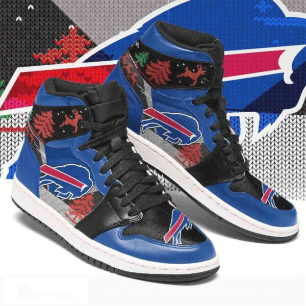 Tubopro Buffalo Bills NFL AJ1 High Sneakers Shoes For Men And Women