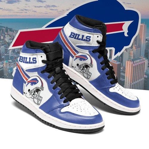 Tubopro Buffalo Bills NFL AJ1 High Sneakers Shoes For Men And Women