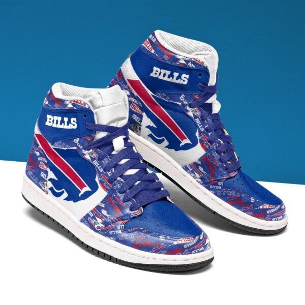 Tubopro Buffalo Bills NFL AJ1 High Sneakers Shoes For Men And Women