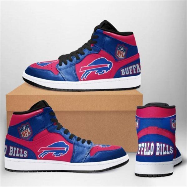 Tubopro Buffalo Bills NFL AJ1 High Sneakers Shoes For Men And Women