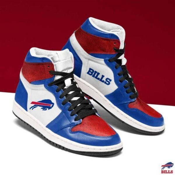 Tubopro Buffalo Bills NFL AJ1 High Sneakers Shoes For Men And Women