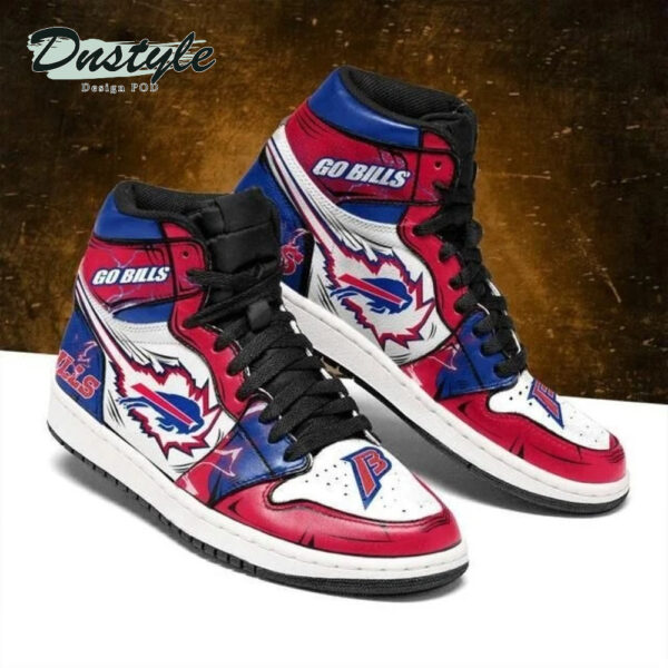 Tubopro Buffalo Bills NFL AJ1 High Sneakers Shoes For Men And Women