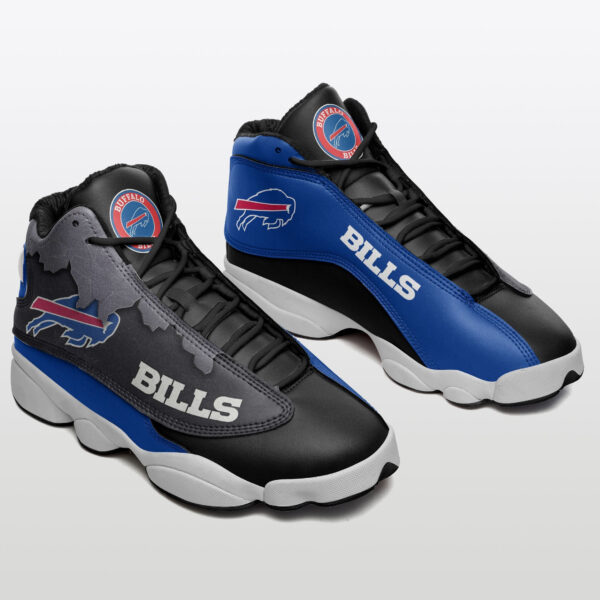 Tubopro Buffalo Bills NFL AJ13 Sneakers Shoes For Men And Women - Image 2
