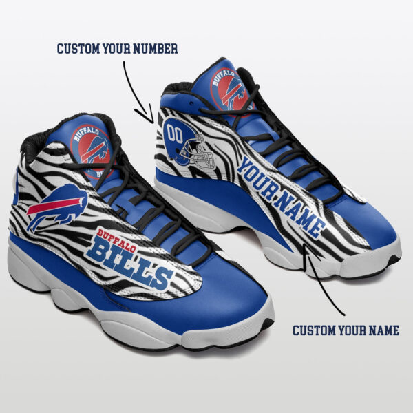 Tubopro Buffalo Bills NFL AJ13 Sneakers Shoes For Men And Women - Image 2