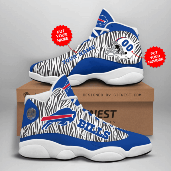 Tubopro Buffalo Bills NFL AJ13 Sneakers Shoes For Men And Women