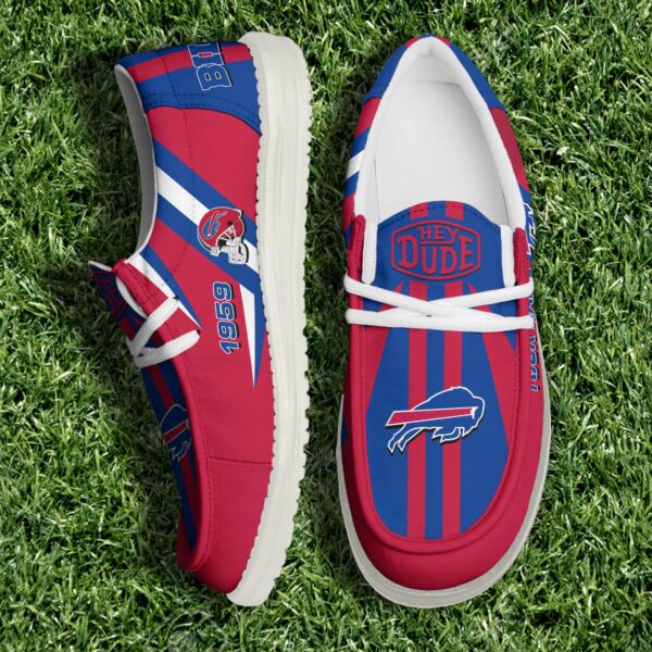 Tubopro Buffalo Bills Personalized Hey Dude Shoes For Men And Women
