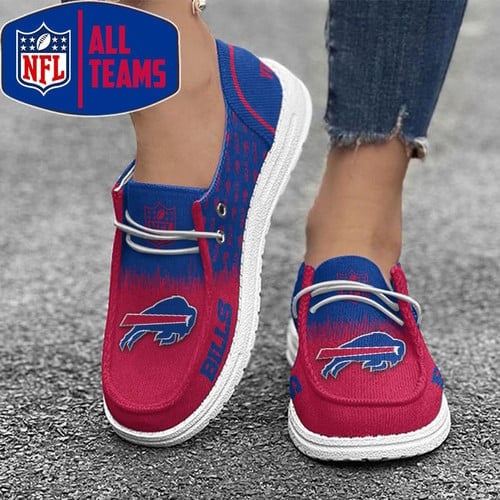 Tubopro Buffalo Bills Personalized Hey Dude Shoes For Men And Women