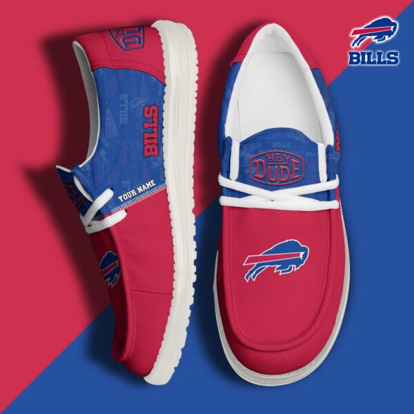 Tubopro Buffalo Bills Personalized Hey Dude Shoes For Men And Women