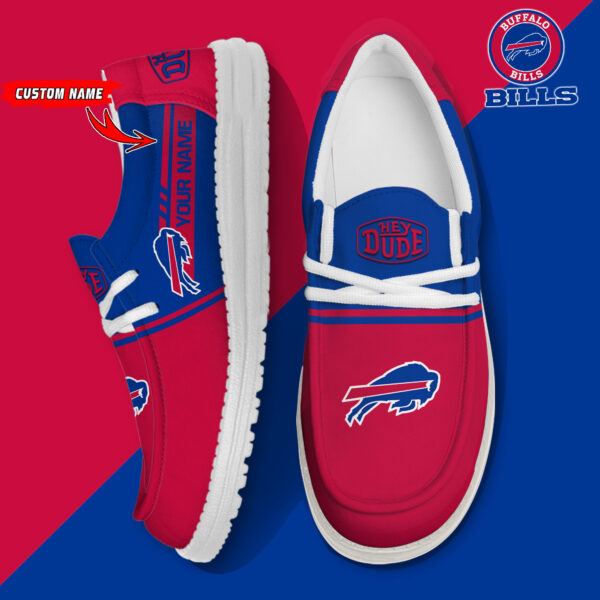 Tubopro Buffalo Bills Personalized Hey Dude Shoes For Men And Women