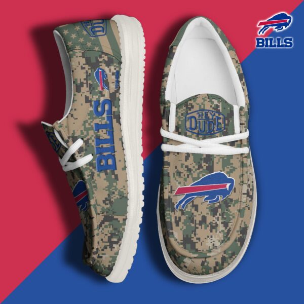 Tubopro Buffalo Bills Personalized Hey Dude Shoes For Men And Women