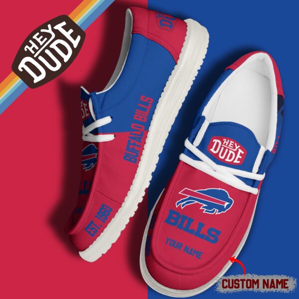 Tubopro Buffalo Bills Personalized Hey Dude Shoes For Men And Women