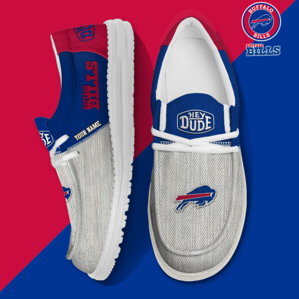 Tubopro Buffalo Bills Personalized Hey Dude Shoes For Men And Women