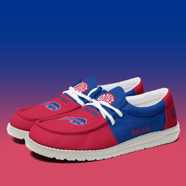 Tubopro Buffalo Bills Personalized Hey Dude Shoes For Men And Women - Image 3