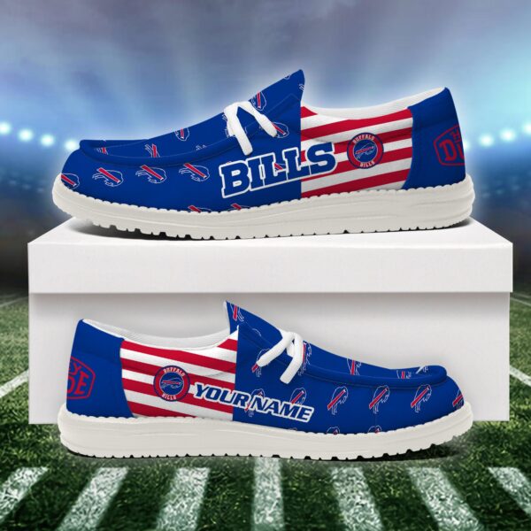 Tubopro Buffalo Bills Personalized Hey Dude Shoes For Men And Women - Image 2