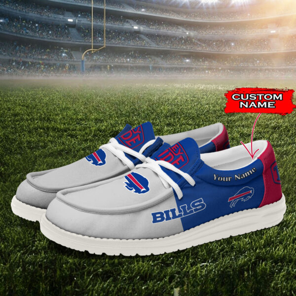 Tubopro Buffalo Bills Personalized Hey Dude Shoes For Men And Women - Image 2