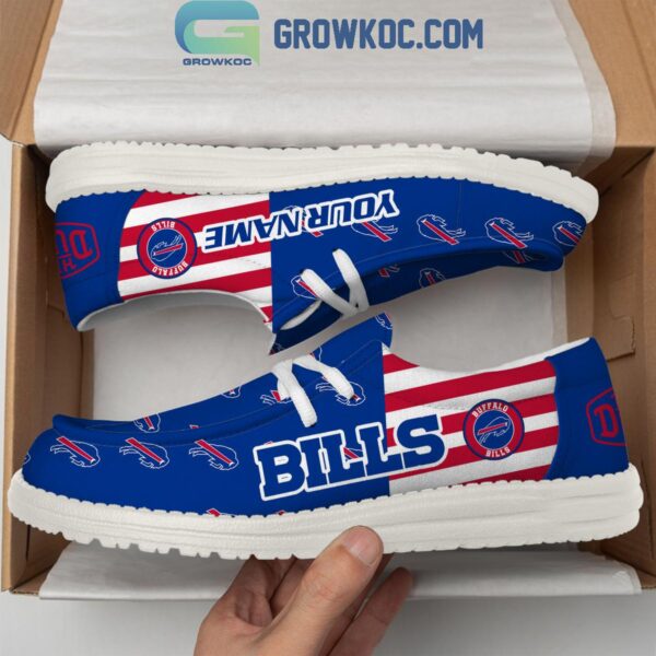 Tubopro Buffalo Bills Personalized Hey Dude Shoes For Men And Women