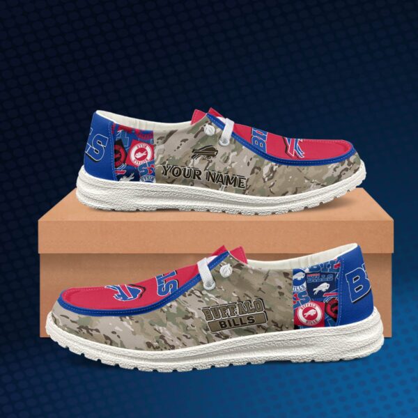 Tubopro Buffalo Bills Personalized Hey Dude Shoes For Men And Women - Image 2