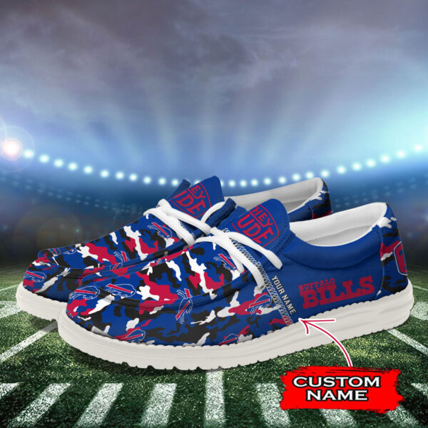 Tubopro Buffalo Bills Personalized Hey Dude Shoes For Men And Women - Image 3