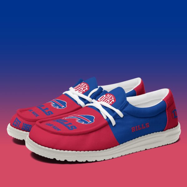 Tubopro Buffalo Bills Personalized Hey Dude Shoes For Men And Women - Image 3