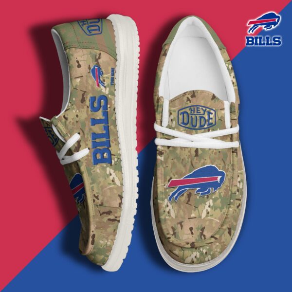 Tubopro Buffalo Bills Personalized Hey Dude Shoes For Men And Women