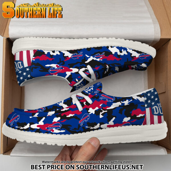 Tubopro Buffalo Bills Personalized Hey Dude Shoes For Men And Women - Image 4