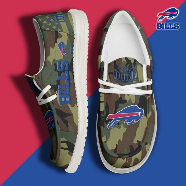 Tubopro Buffalo Bills Personalized Hey Dude Shoes For Men And Women