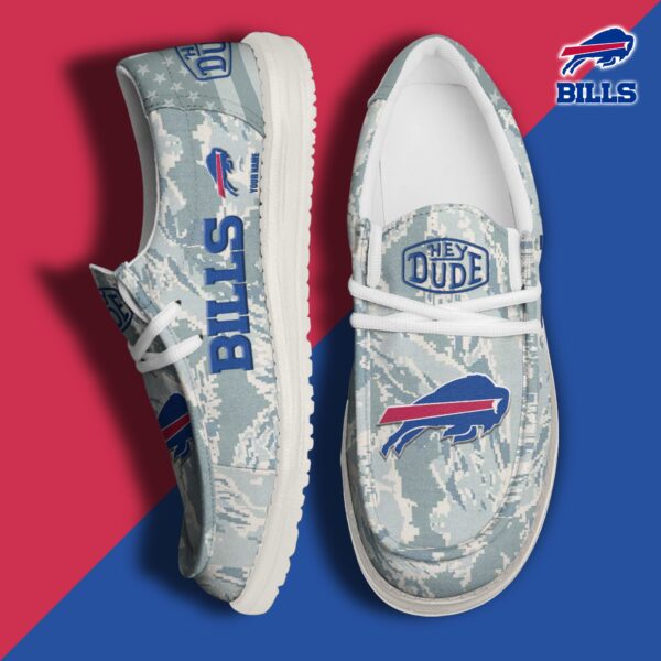 Tubopro Buffalo Bills Personalized Hey Dude Shoes For Men And Women
