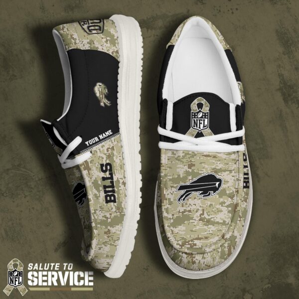 Tubopro Buffalo Bills Personalized Hey Dude Shoes For Men And Women