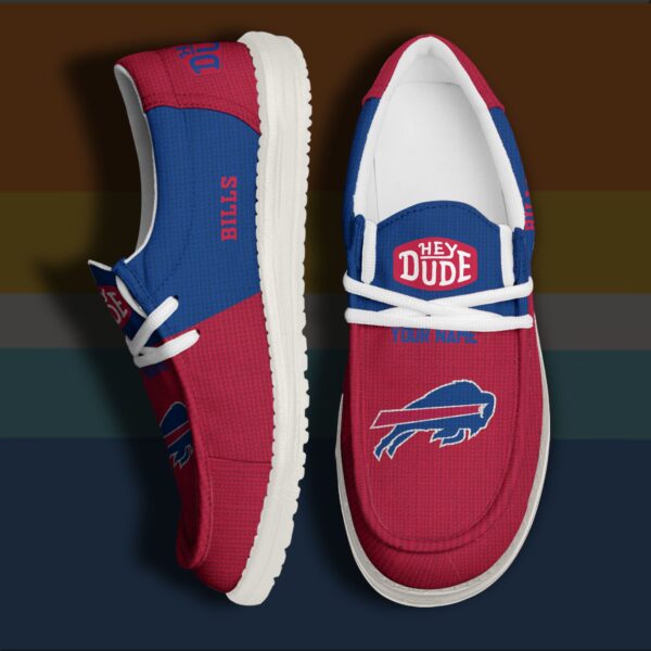 Tubopro Buffalo Bills Personalized Hey Dude Shoes For Men And Women