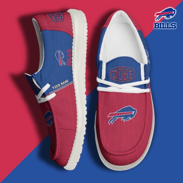 Tubopro Buffalo Bills Personalized Hey Dude Shoes For Men And Women