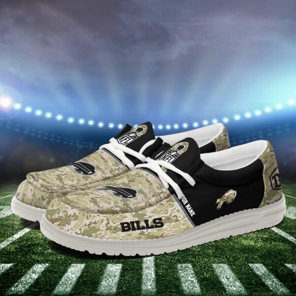 Tubopro Buffalo Bills Personalized Hey Dude Shoes For Men And Women - Image 3