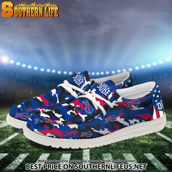 Tubopro Buffalo Bills Personalized Hey Dude Shoes For Men And Women - Image 2