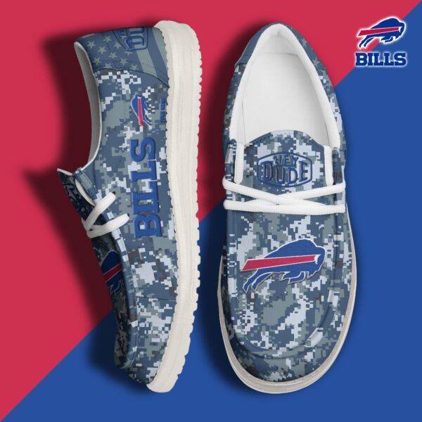 Tubopro Buffalo Bills Personalized Hey Dude Shoes For Men And Women