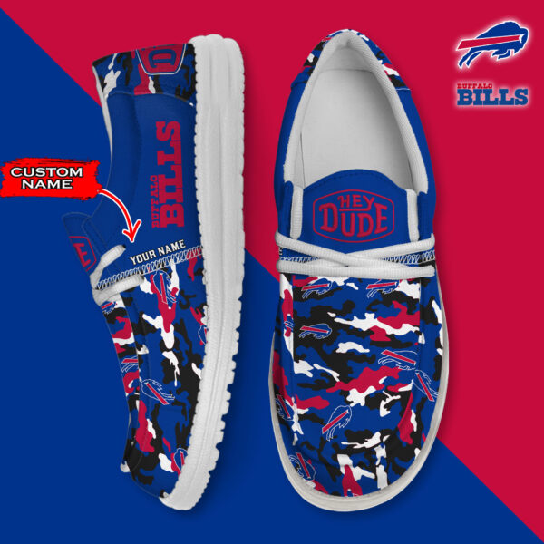 Tubopro Buffalo Bills Personalized Hey Dude Shoes For Men And Women