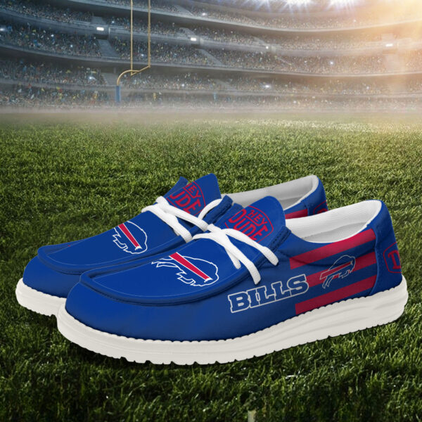 Tubopro Buffalo Bills Personalized Hey Dude Shoes For Men And Women - Image 2