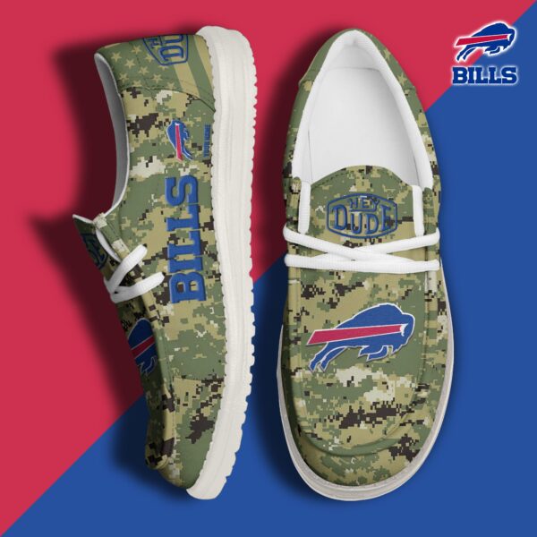 Tubopro Buffalo Bills Personalized Hey Dude Shoes For Men And Women