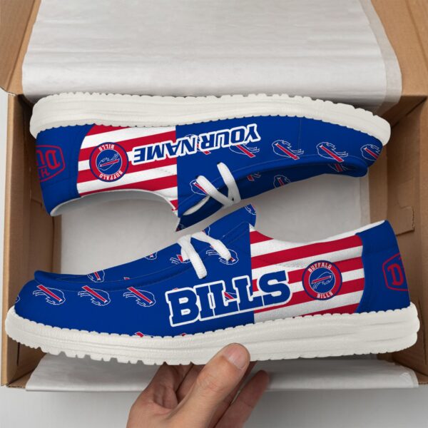 Tubopro Buffalo Bills Personalized Hey Dude Shoes For Men And Women