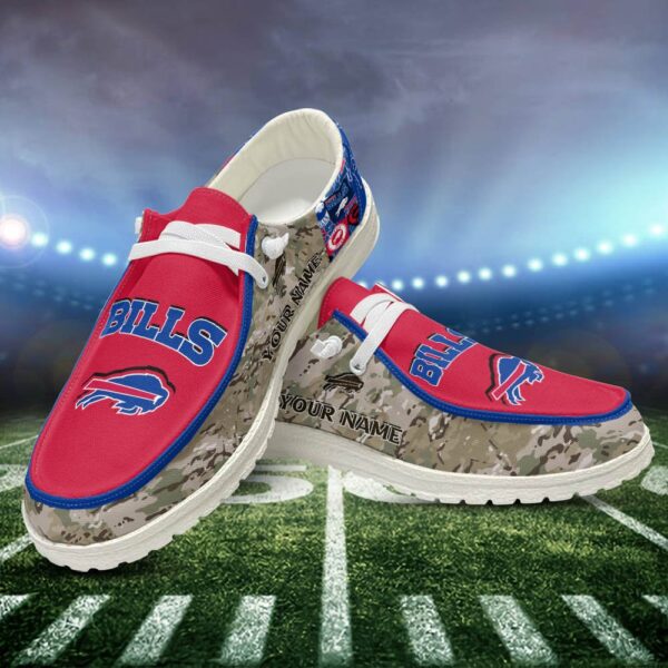 Tubopro Buffalo Bills Personalized Hey Dude Shoes For Men And Women
