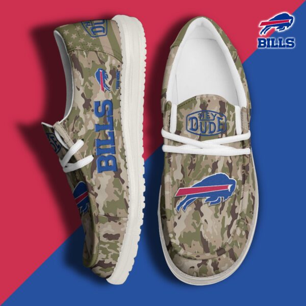 Tubopro Buffalo Bills Personalized Hey Dude Shoes For Men And Women