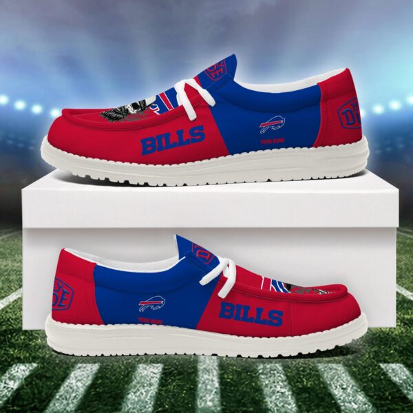 Tubopro Buffalo Bills Personalized Hey Dude Shoes For Men And Women - Image 4