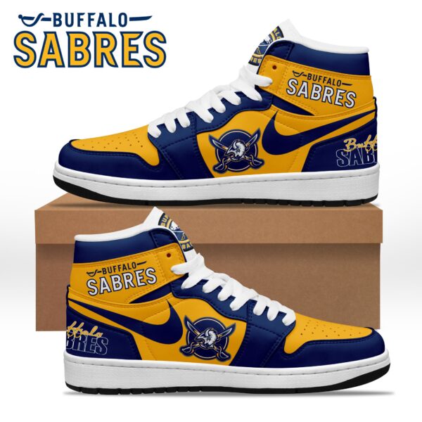 Tubopro Buffalo Sabres AJ1 High Sneakers Shoes For Men And Women