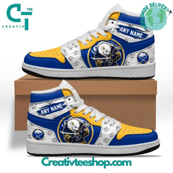 Tubopro Buffalo Sabres AJ1 High Sneakers Shoes For Men And Women