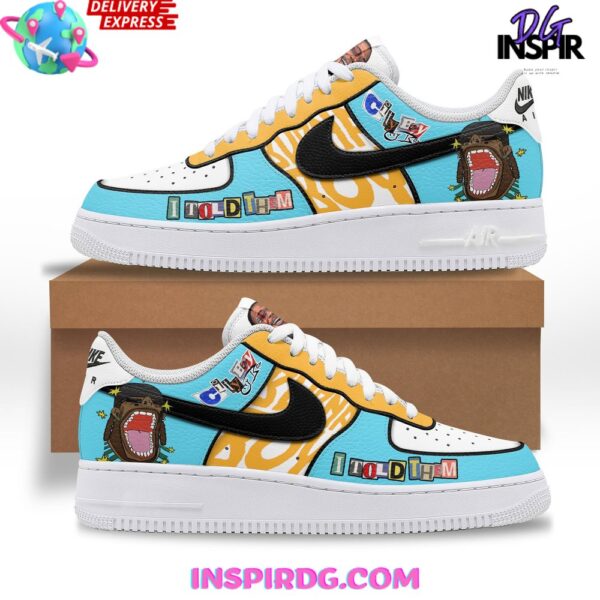 Tubopro Burna Boy Air Low-Top Sneakers Shoes For Men And Women - Image 2